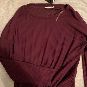 Long sleeve sweater shirt